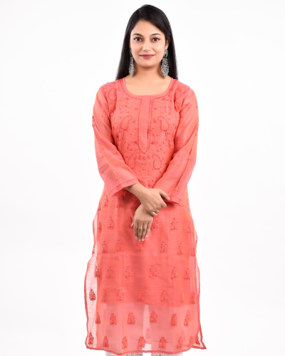 Kurti Chanderi