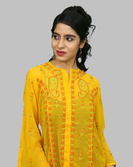 Georgette Short Top