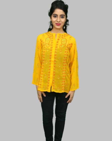 Georgette Short Top - Image 3